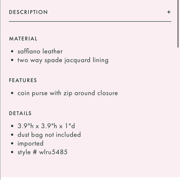 ♠️🦩Kate Spade Flamingo Coin Purse♠️🦩 - Picture 5 of 5